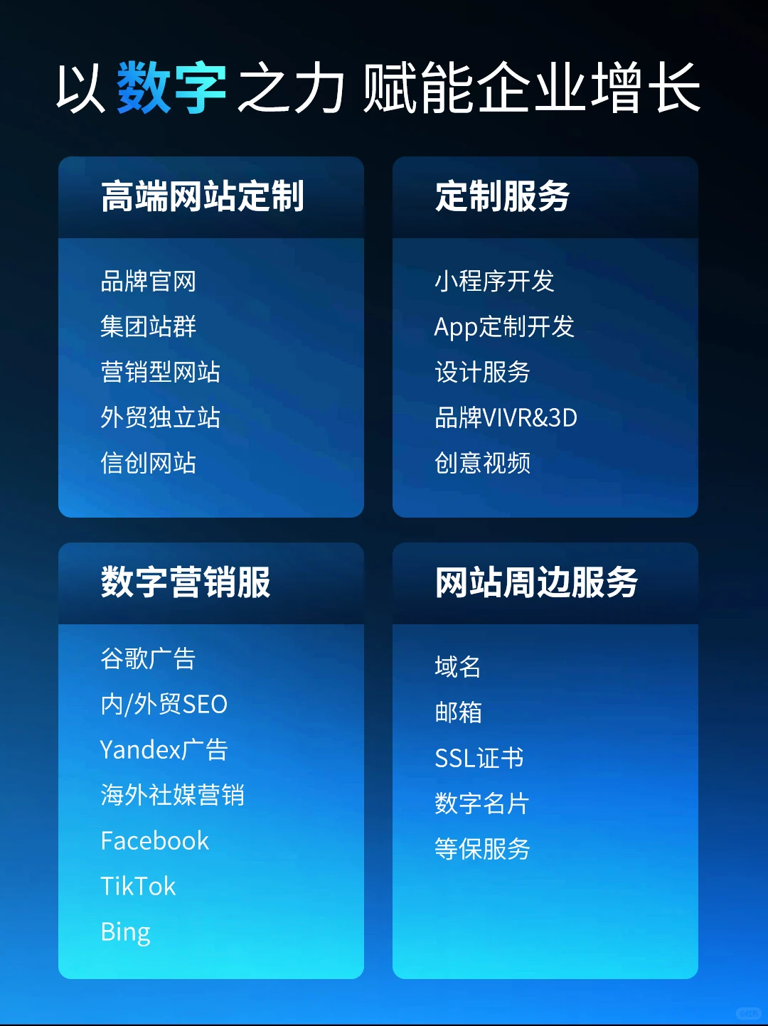是网站建设公司，更是企业数字化增长的伙伴