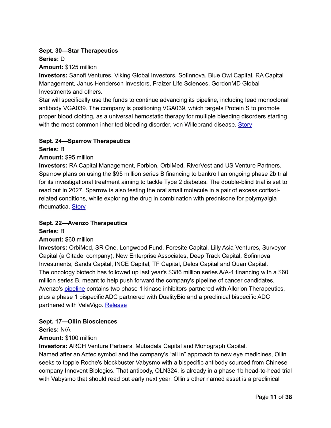 2025生物医药融资版图的360度趋势纵览！