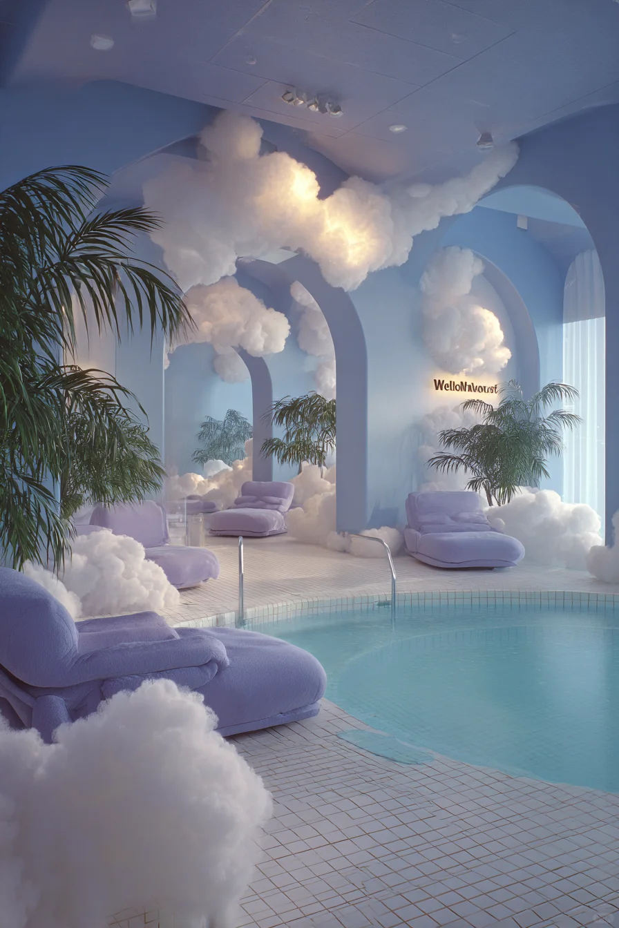 2026 商业设计趋势：超现实主义水疗中心