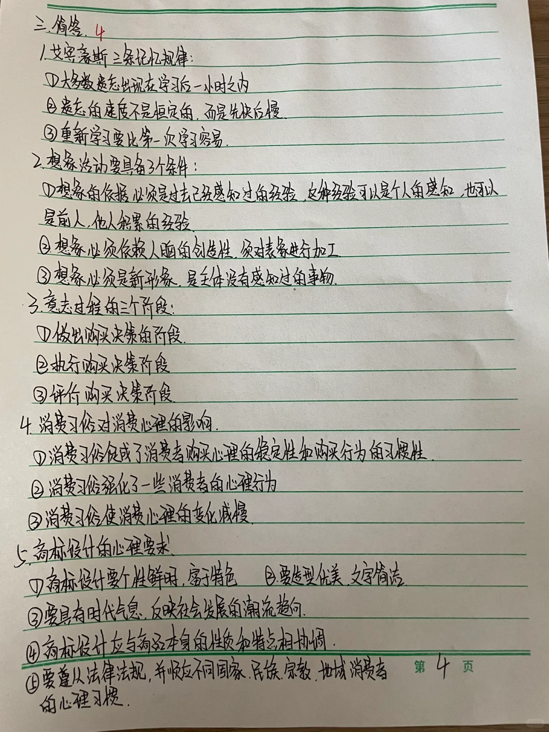 消费心理学期末考试敲重点?！