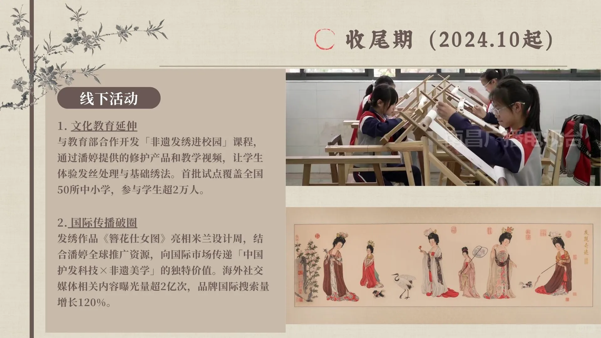 潘婷｜非遗发绣品营销分析