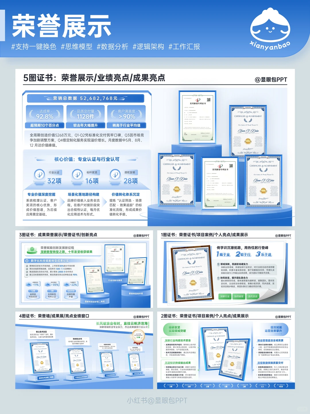 做PPT别谈灵感，我的模板就是灵感的坐标系