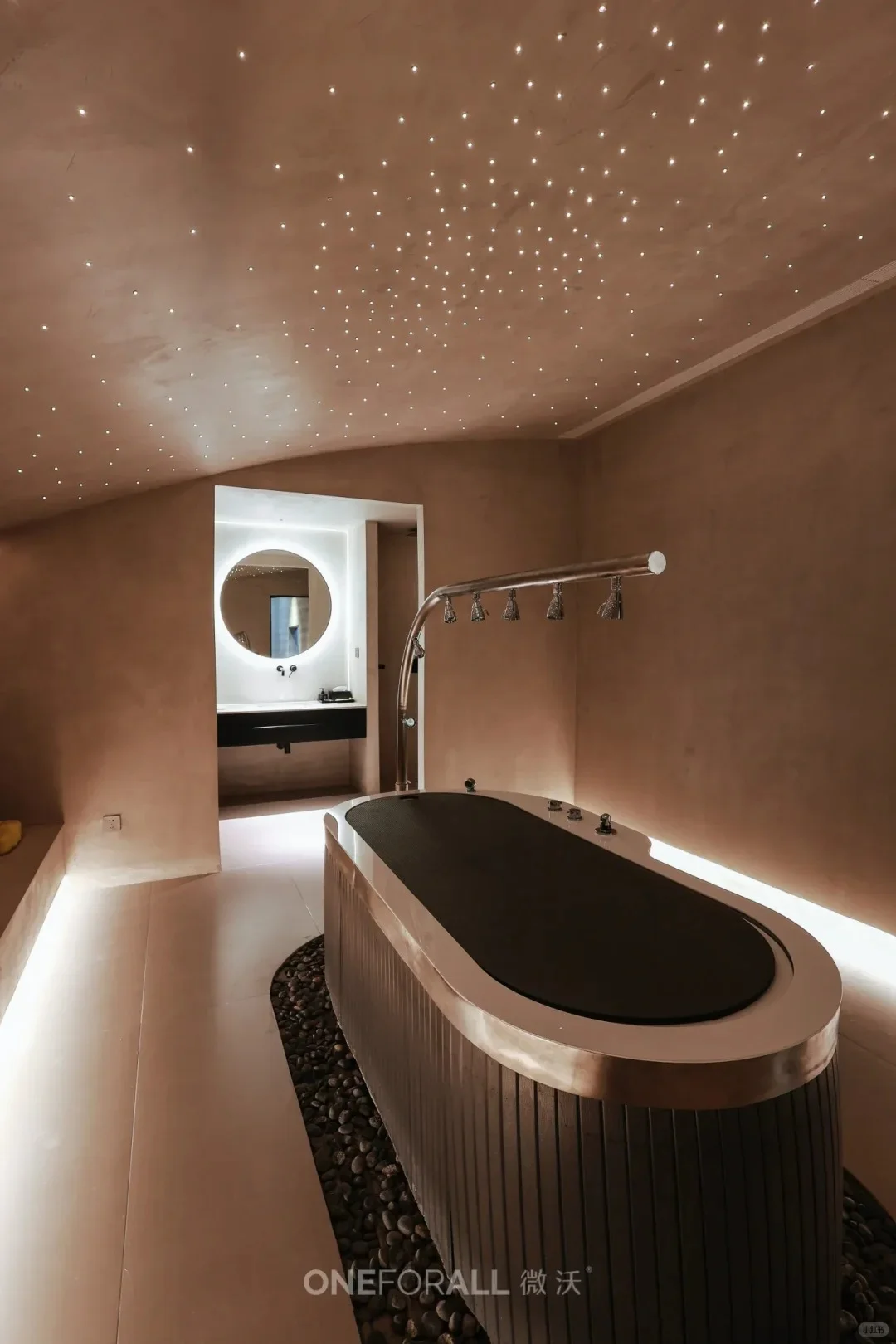 微水泥SPA?馆，日式极简600㎡极致享受！