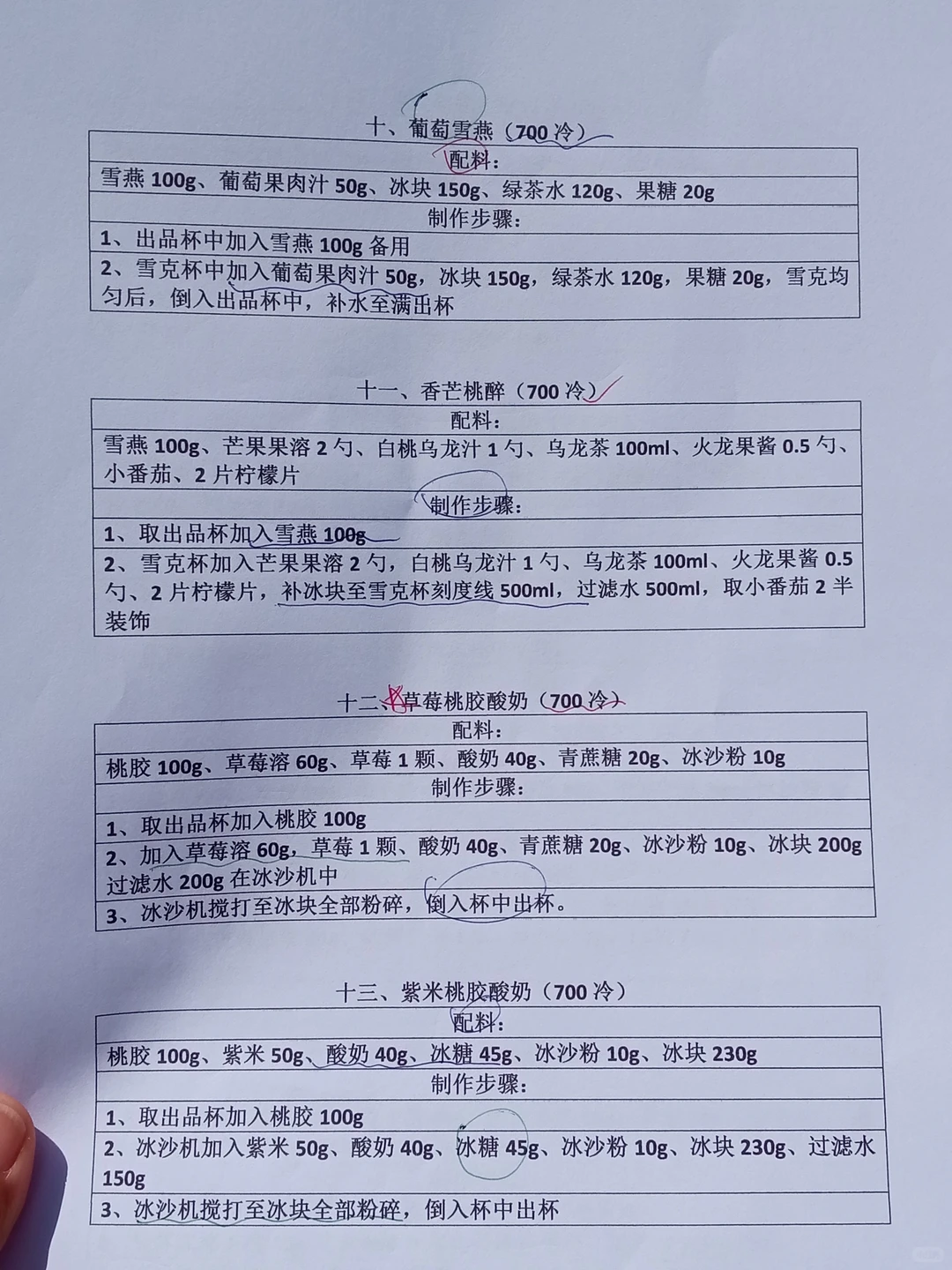 开养生茶饮店朋友给的配方㊙️分享给姐妹❗