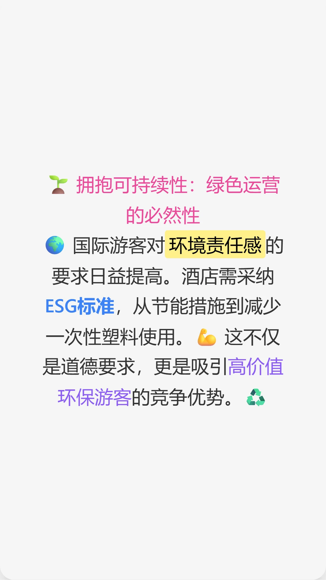 这是关于未来酒店策略的深度分析