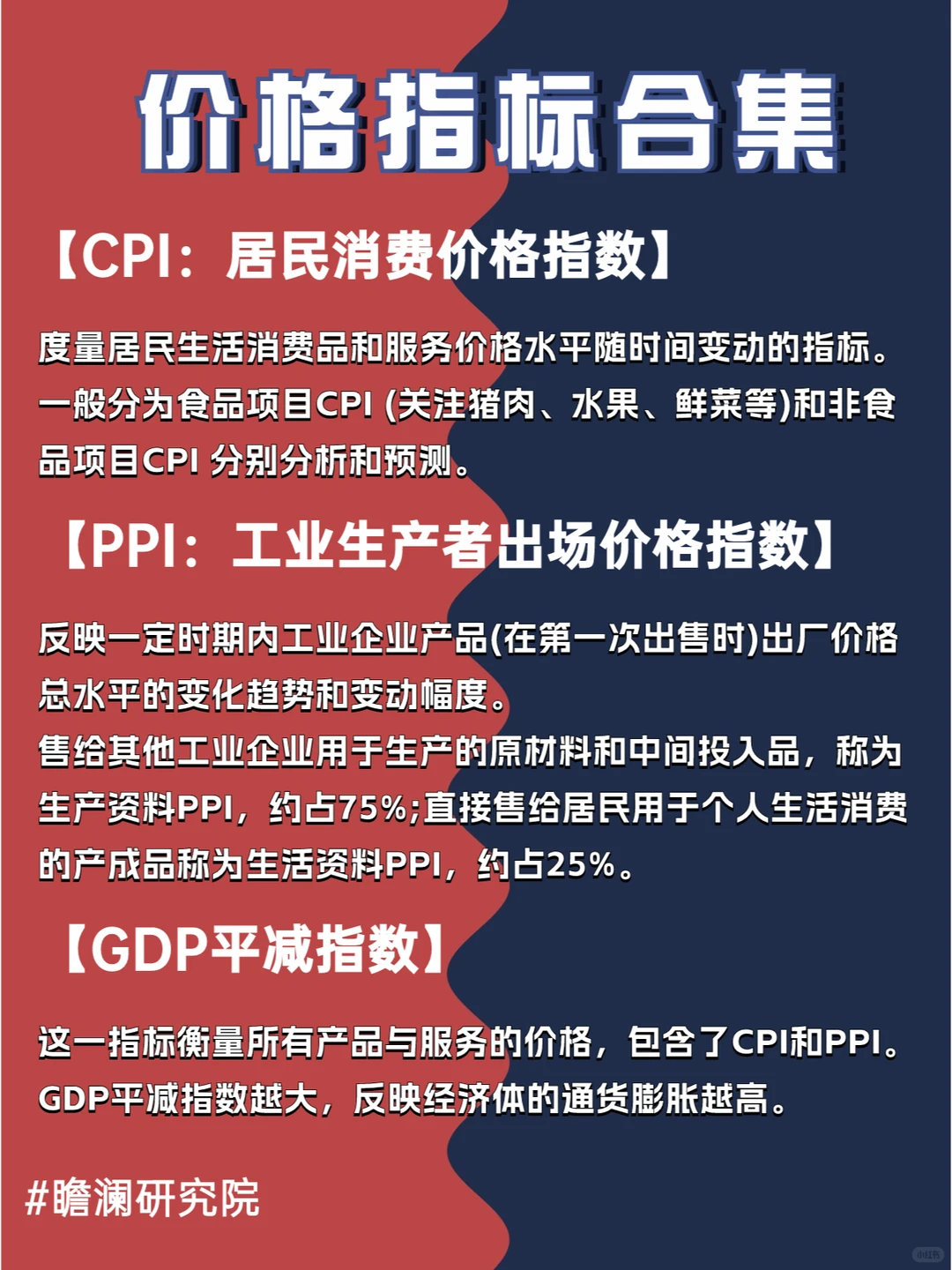 干货 | 一图说清「核心宏观经济指标」