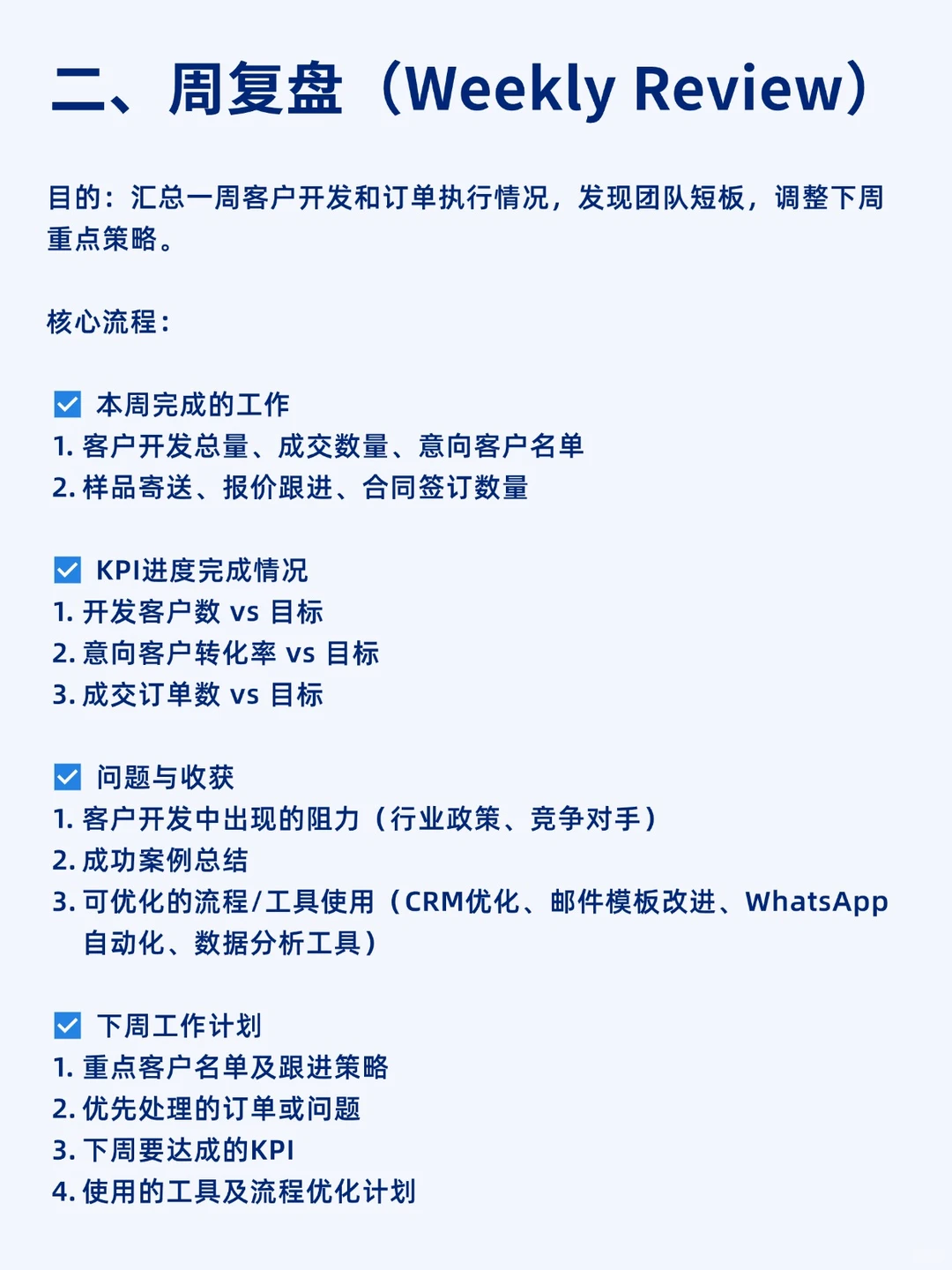 什么是外贸人的顶级复盘！！！