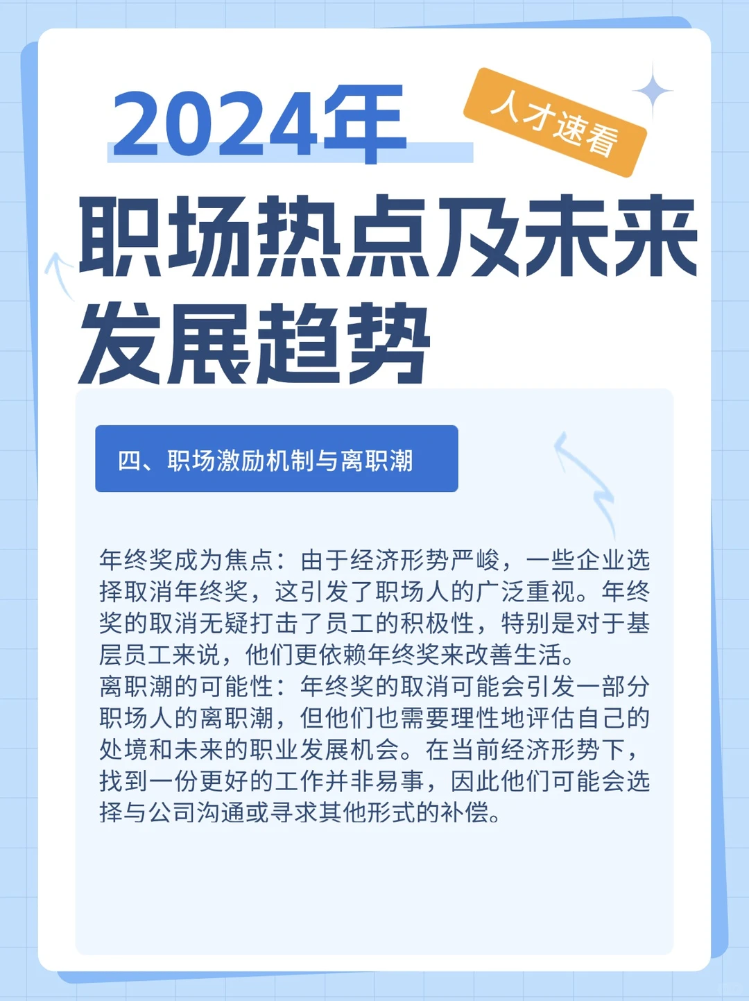 2024年职场热点及未来发展趋势