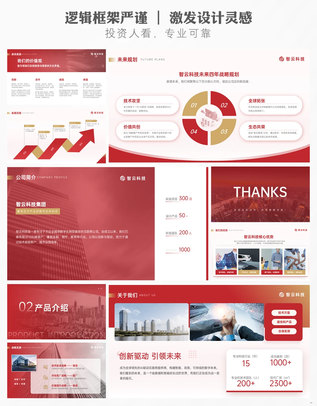 企业品牌宣传ppt案例不再头疼