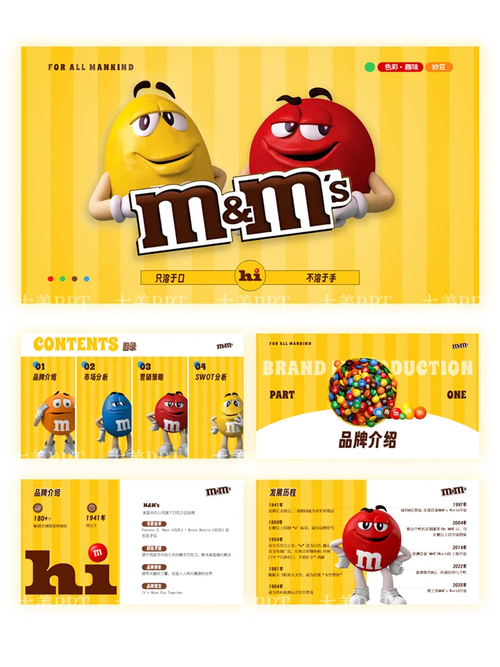 m&ms品牌分析PPT