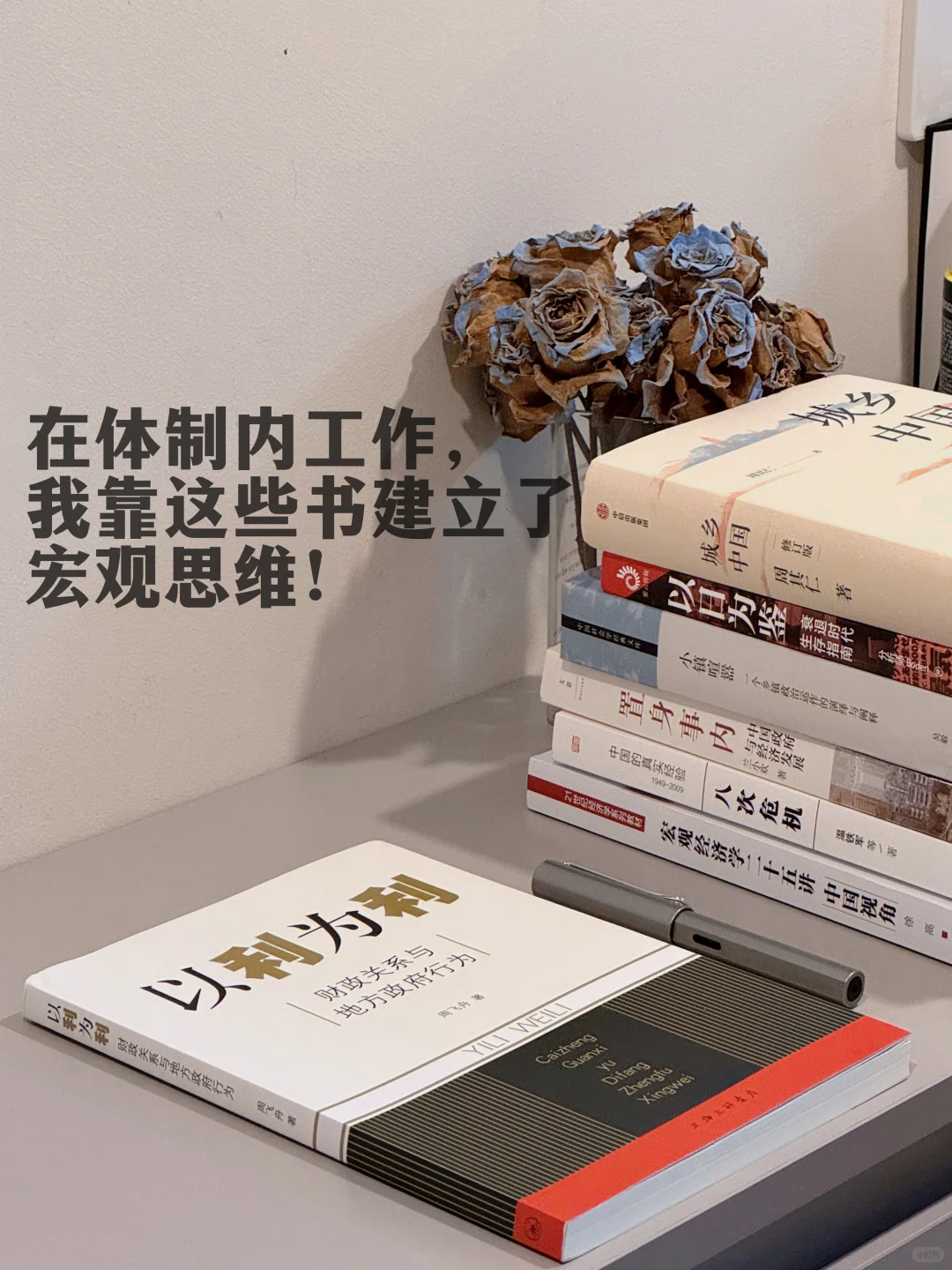 在体制内工作，我靠这些书建立了宏观思维！