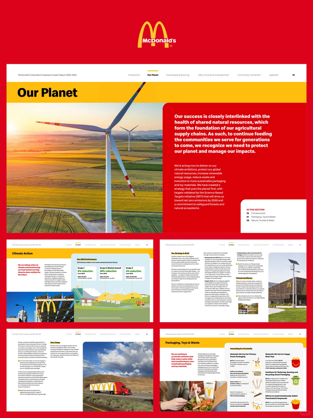 ?麦当劳主题 PPT｜做品牌提案真的太好用了！