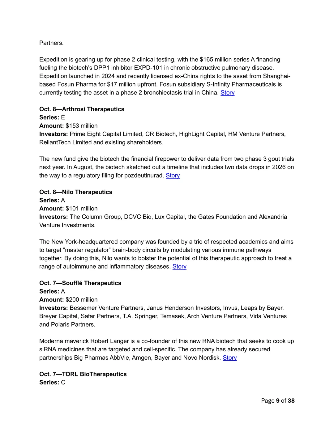 2025生物医药融资版图的360度趋势纵览！