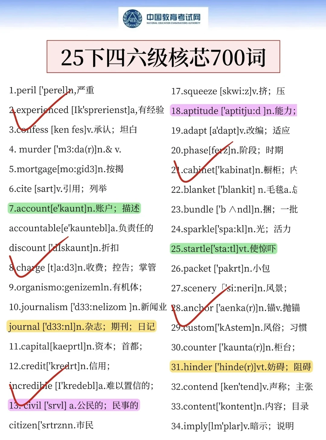 其实，四六级最先淘汰的就是信息闭塞的人！