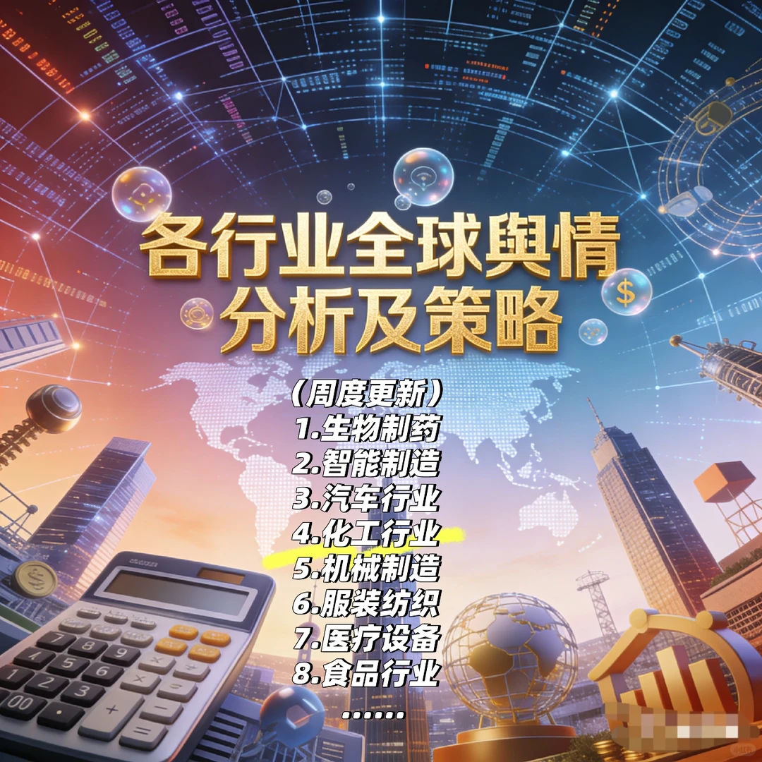 各行业境外风险与政策动态监测分析