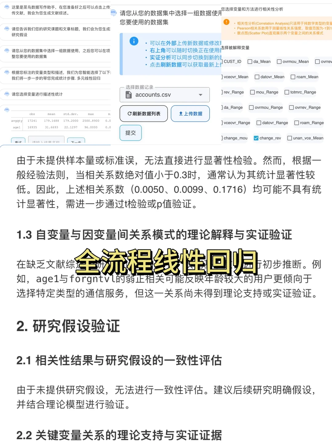 我不允许还有小宝不会做实证分析！