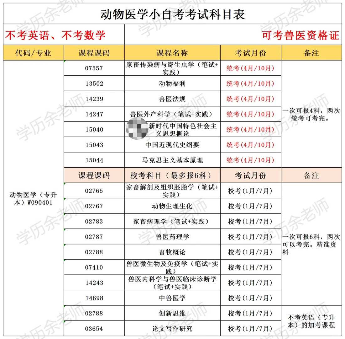 一年考完拿证,开启人生“兽医”新篇章!