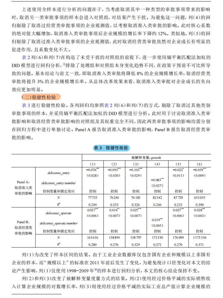 审批改革影响企业成长？分类型研究见真章！