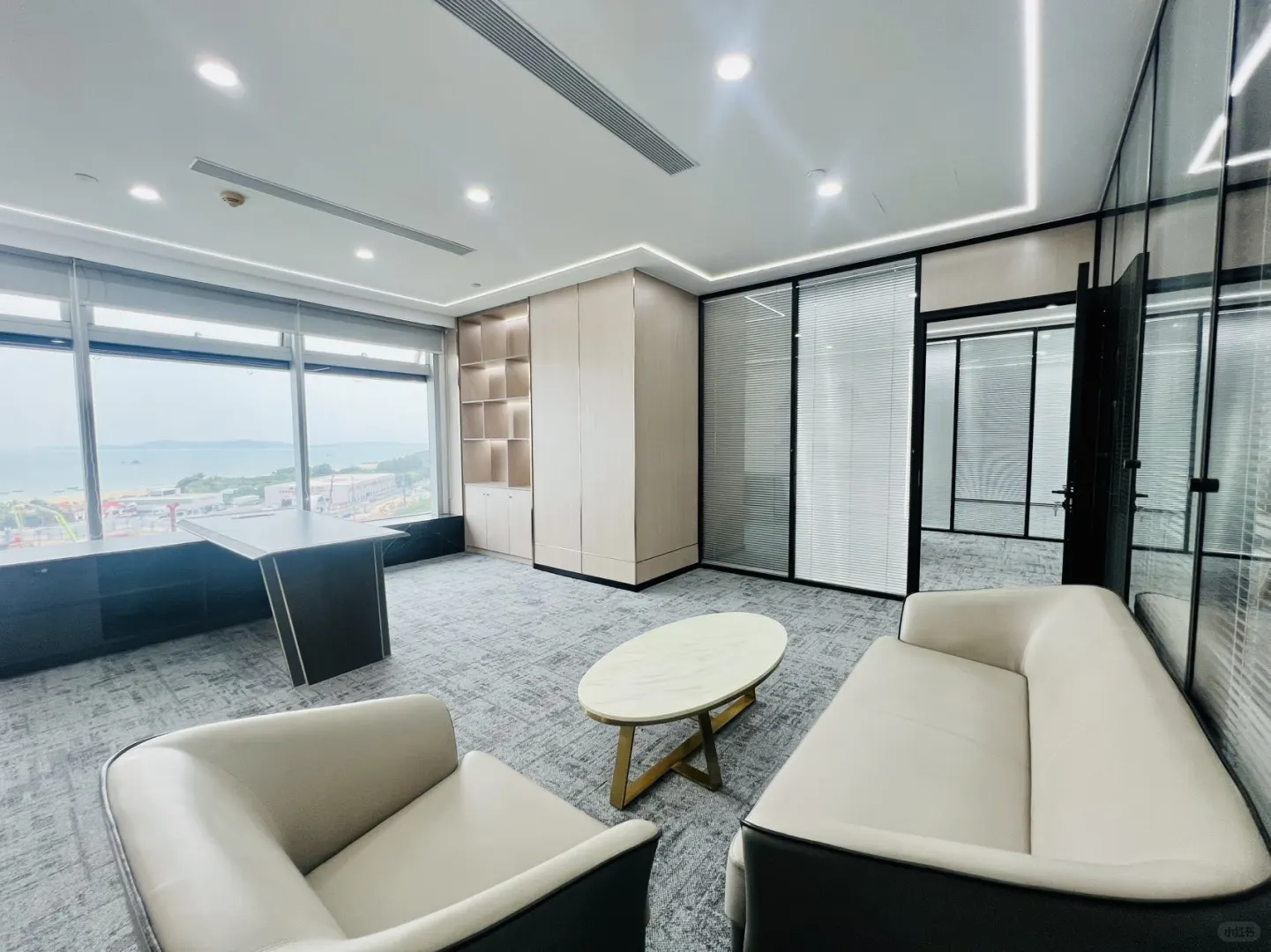 观音山210平3+1格局 地铁口 海景 特价直租