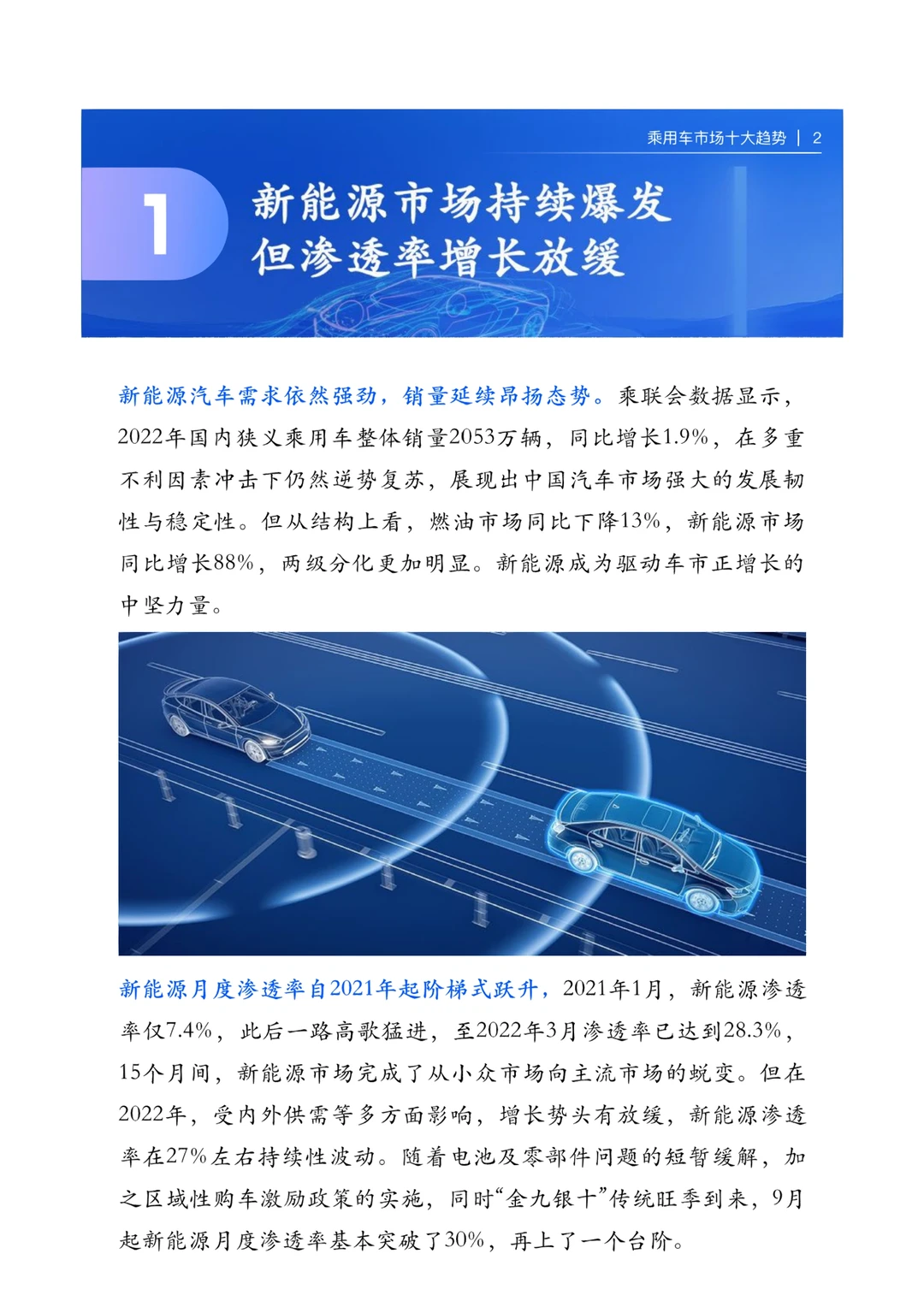 行业报告|2022乘用车市场十大趋势|汽车?