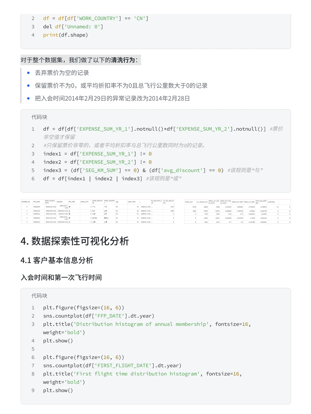 54期项目:航空公司客户价值分析与流失预测