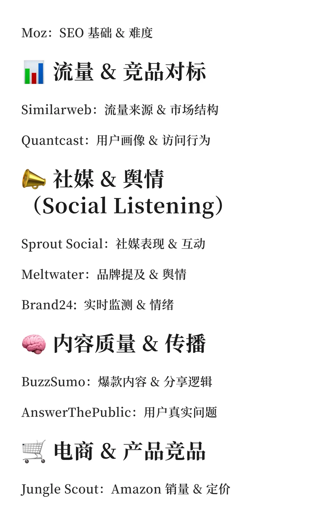 海外品牌都在用的数字营销工具清单✨