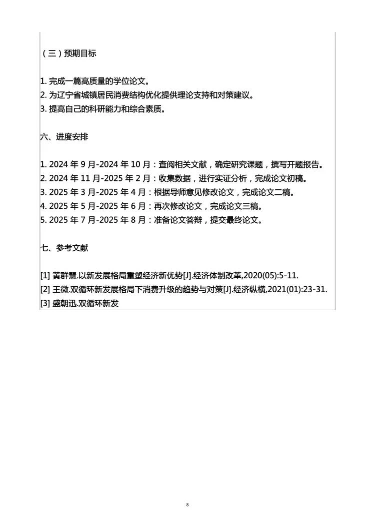 经济学专业开题报告范文来了