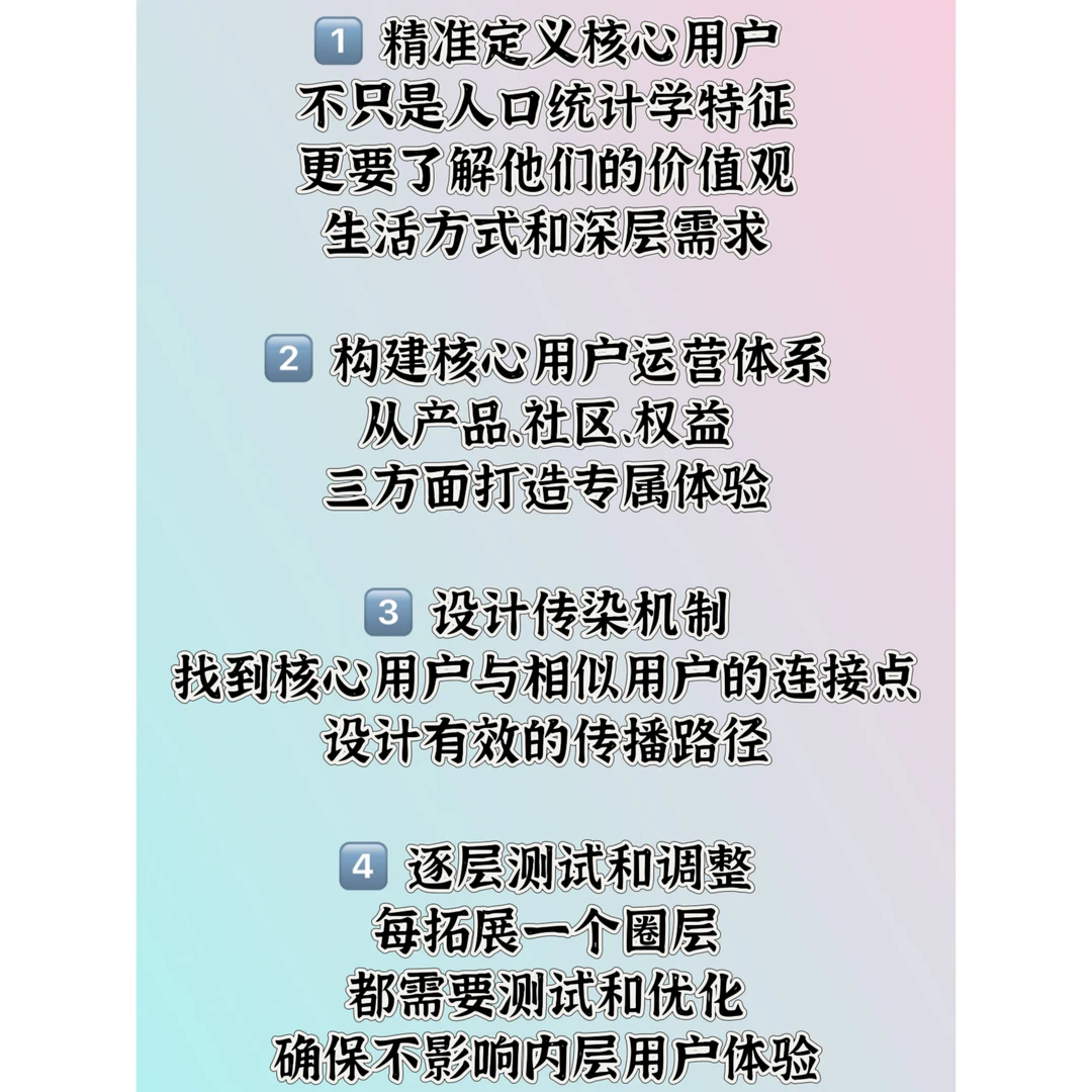 用户同心圆扩张策略｜实现规模突破