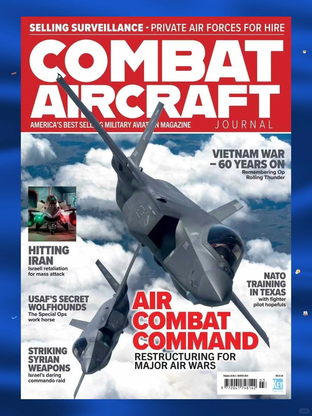 军机技术深度解析必备《Combat Aircraft》