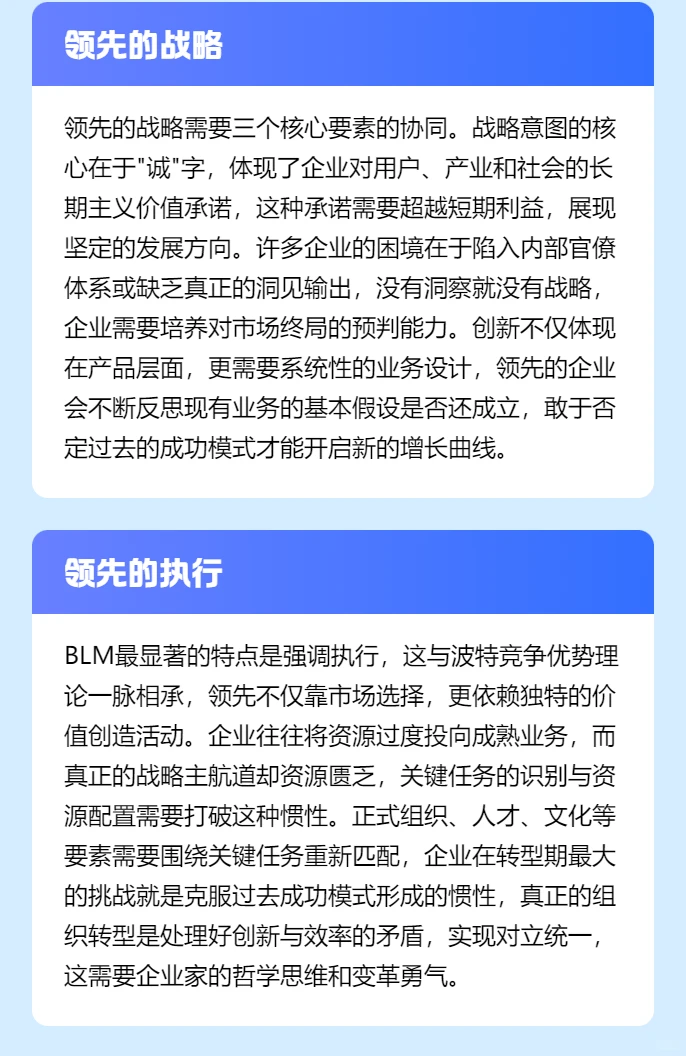 BLM咨询解读：助力企业持续领先的三把钥匙