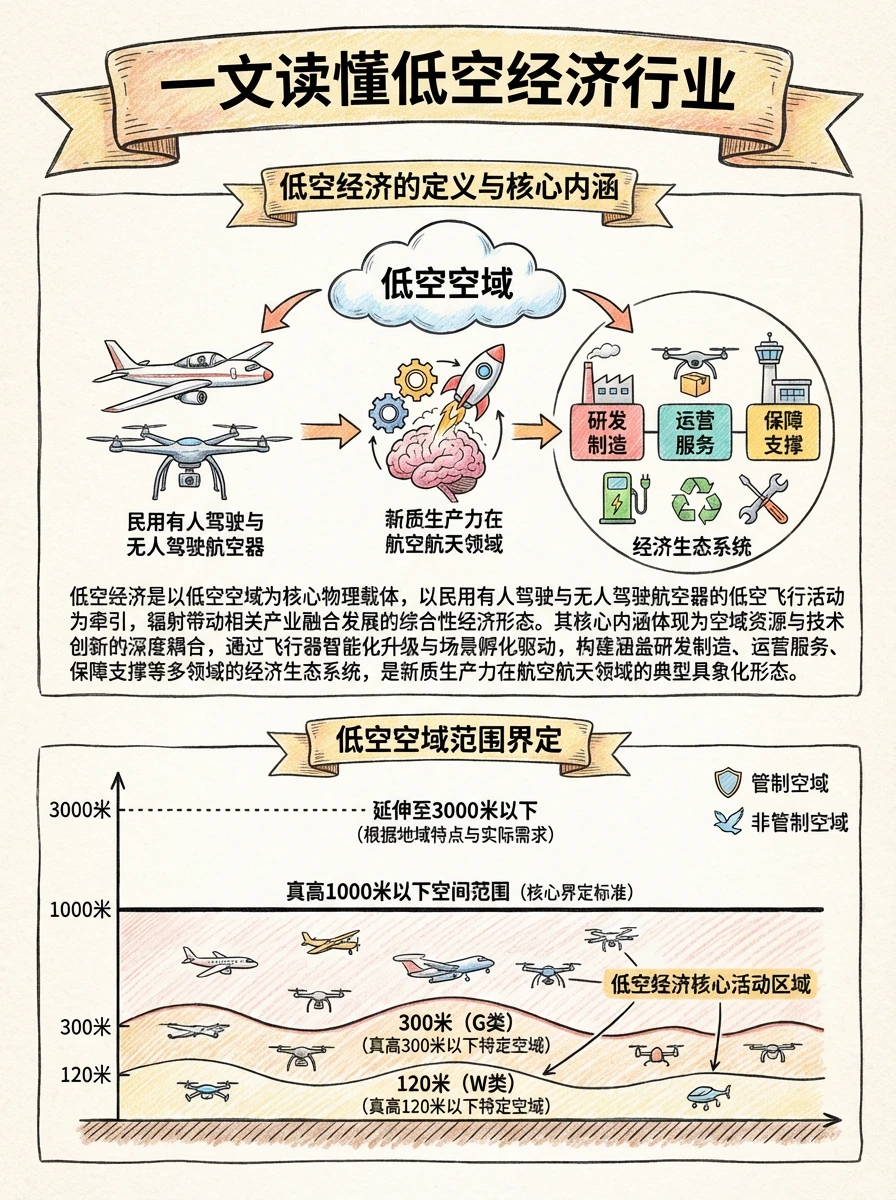 一文读懂低空经济行业