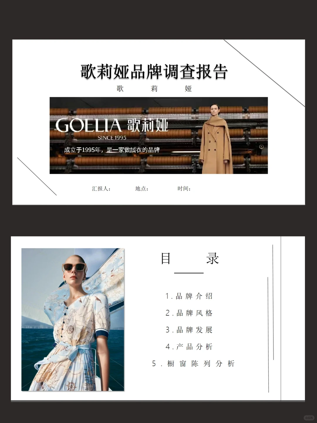 歌莉娅品牌调查报告