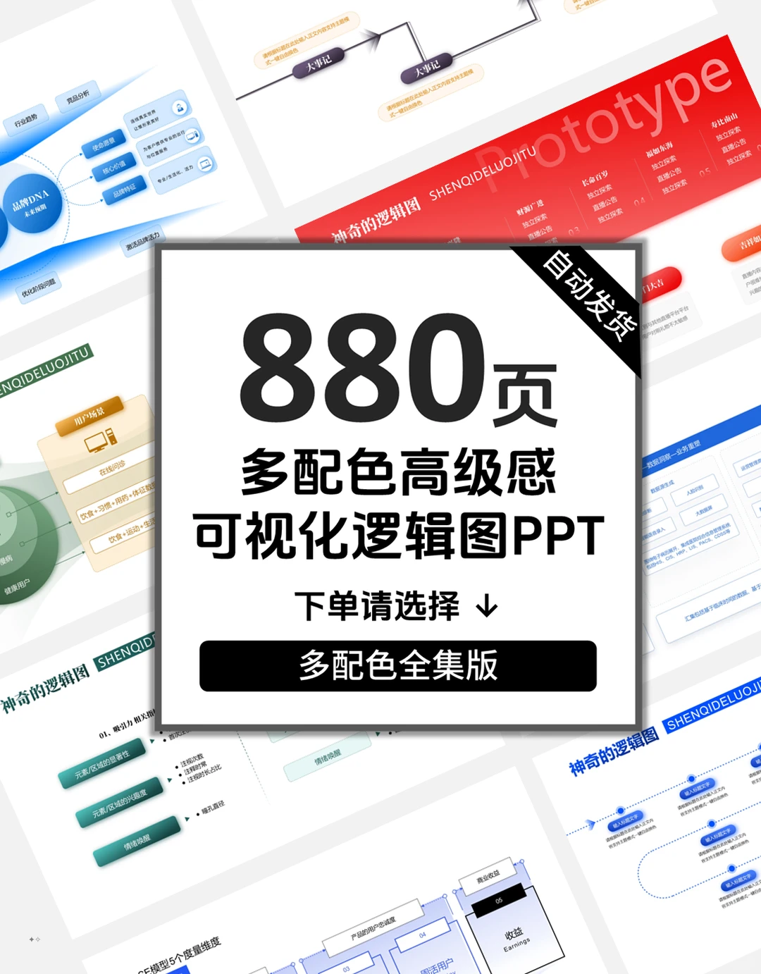 数据展示ppt模板：汇报不再枯燥