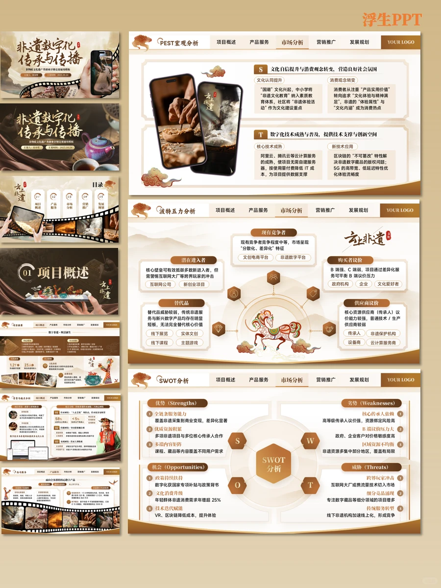 大学生记得牢牢抓住非遗热点|模板高效助力