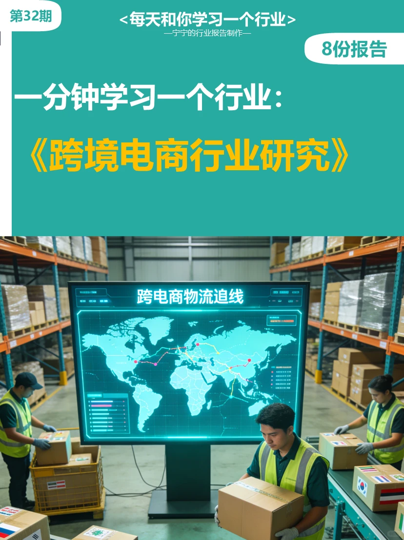 每天学习一个新知识：跨境电商行业研究