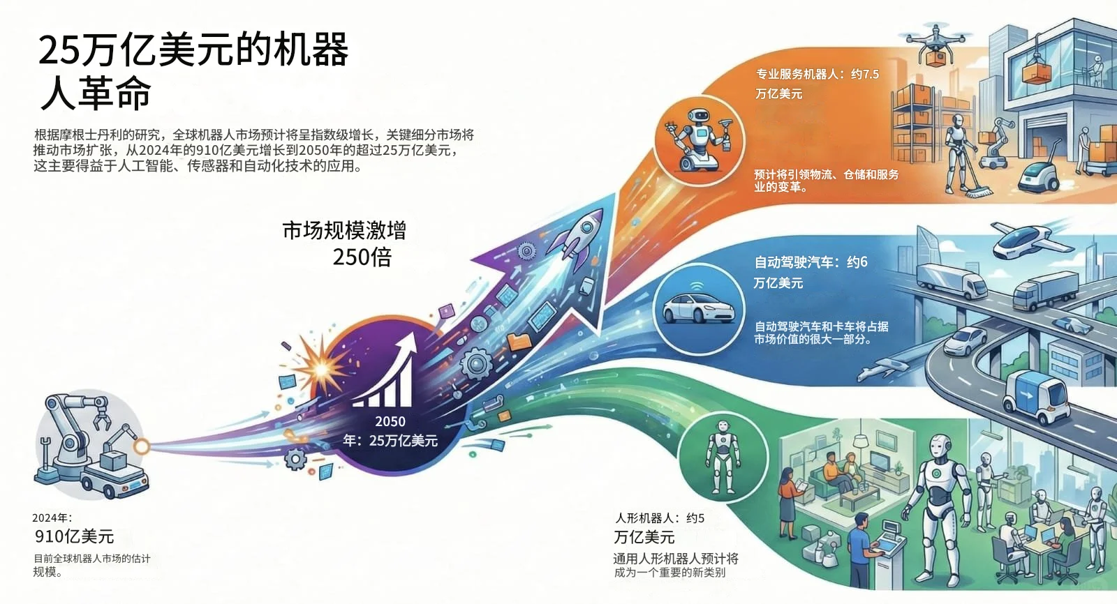 10年机器人市场规模翻了250倍！