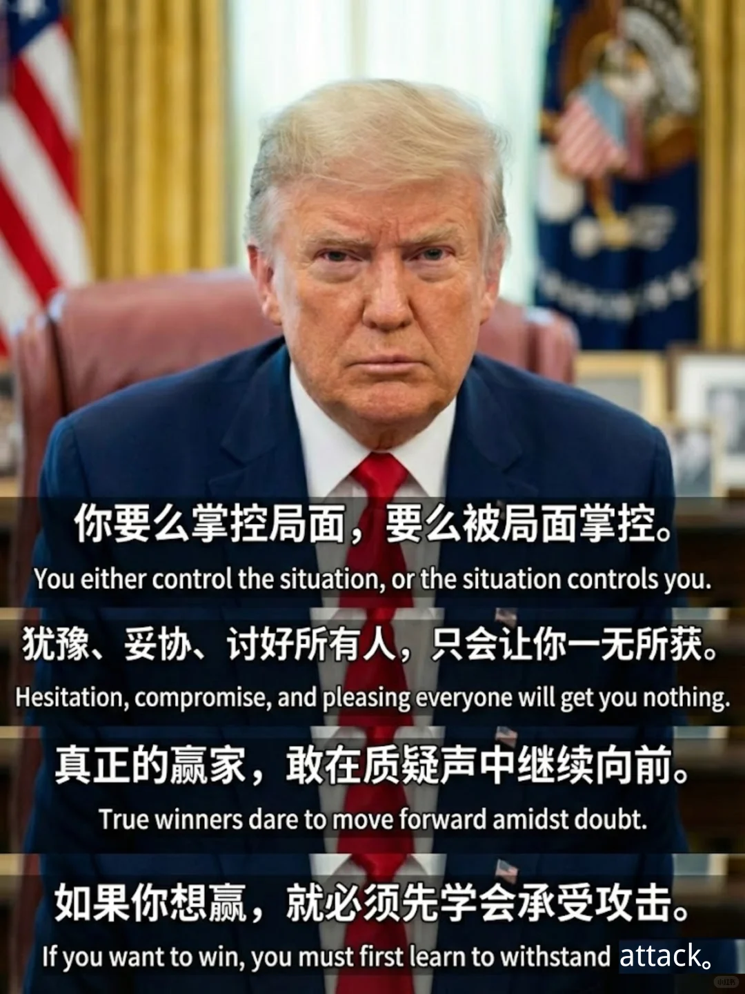 特朗普10条成功逻辑：掌控局面，赢得人生