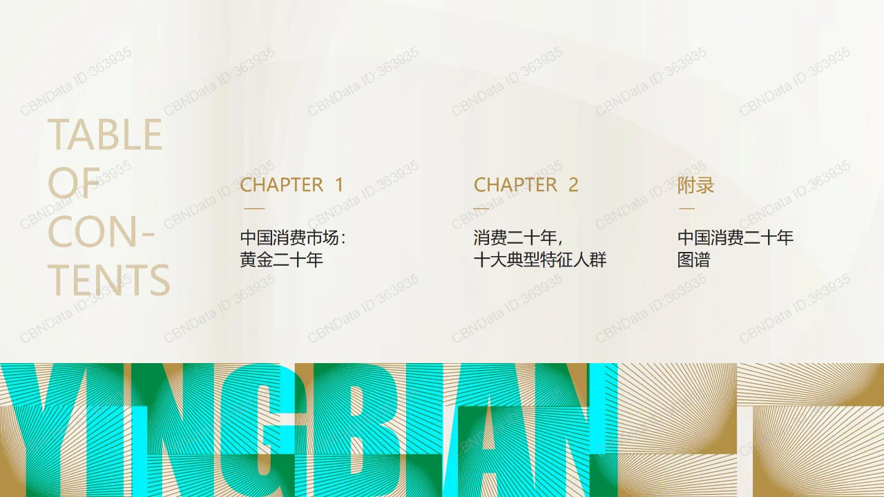 中国消费二十年洞察系列报告：人群篇