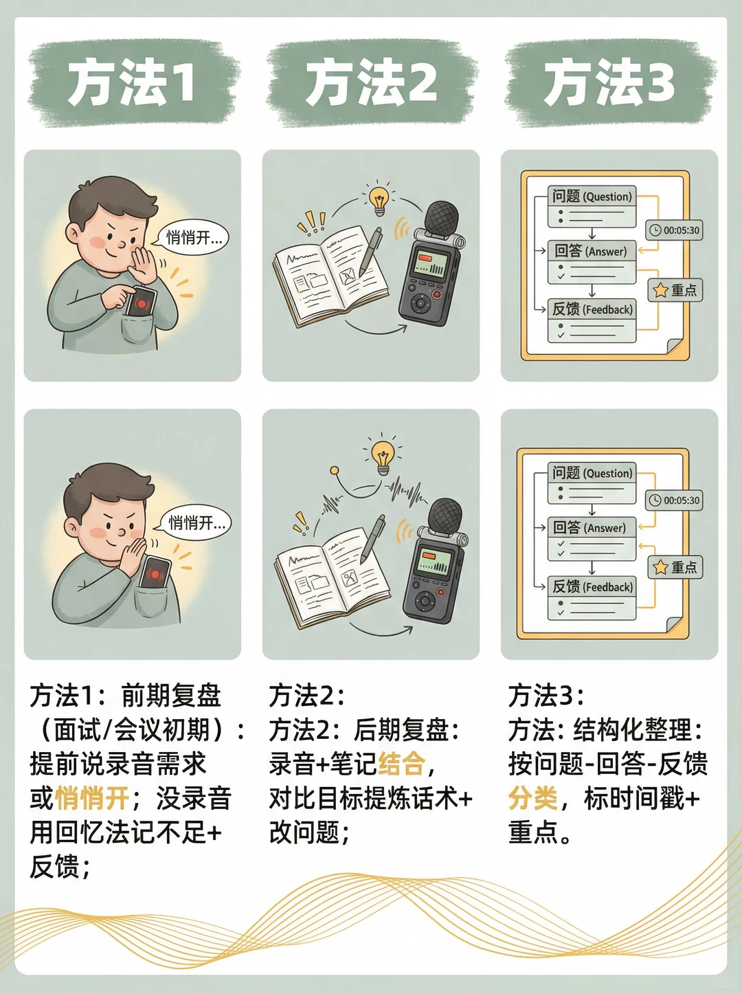 录音复盘｜听出自己说话的隐藏问题！