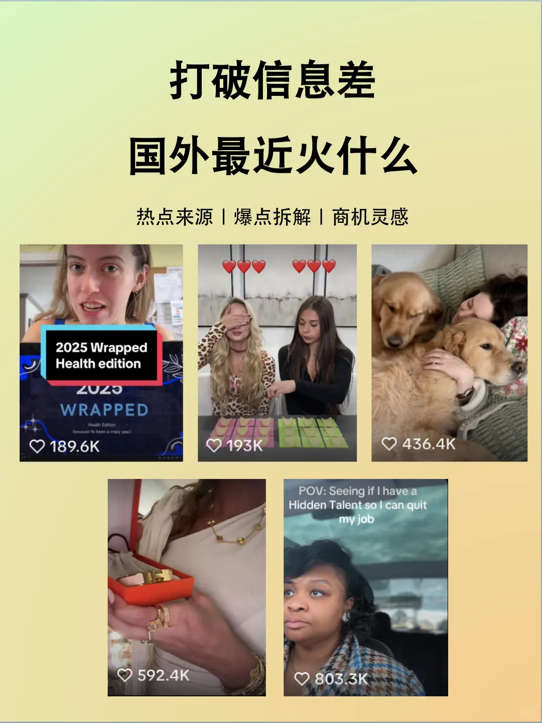 梗指南之国外最近火什么day69