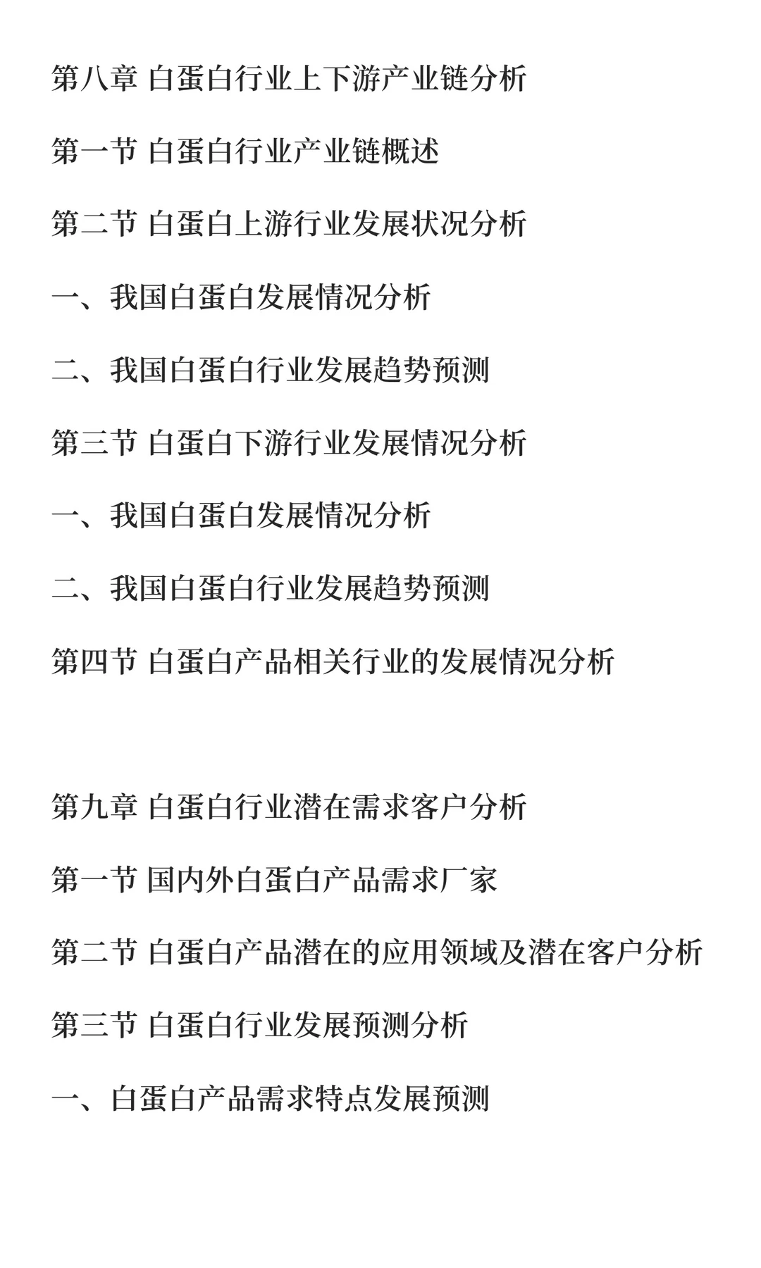 白蛋白行业市场调研及发展前景预测报告