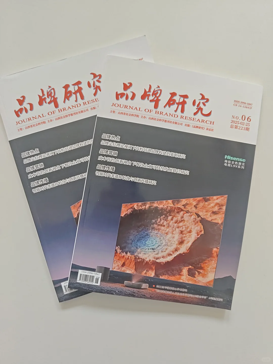 《品牌研究》省级维普，旬刊，经济类F刊