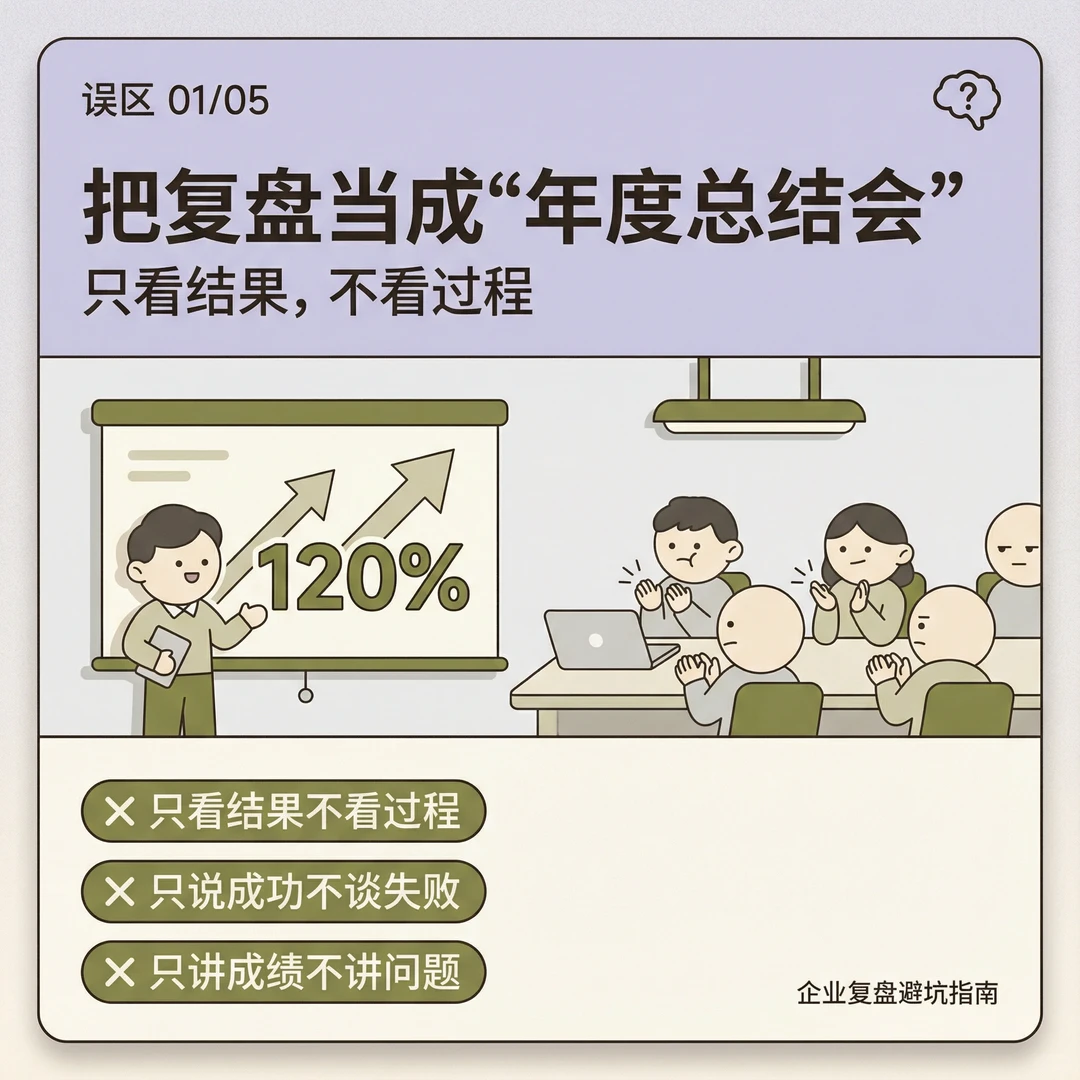 年度复盘开完了 但好像什么都没变??