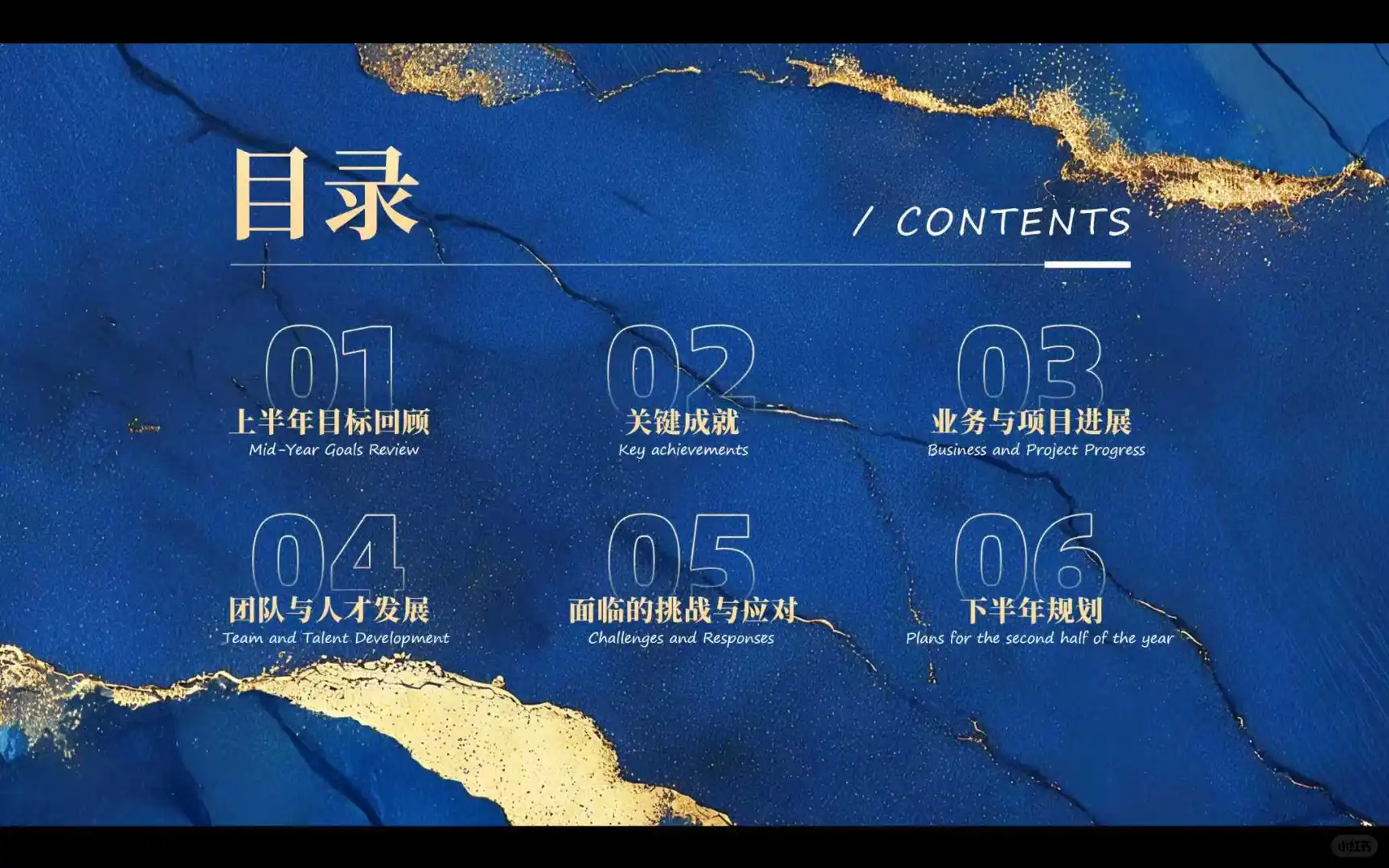 ✨✨蓝金风企业半年报PPT