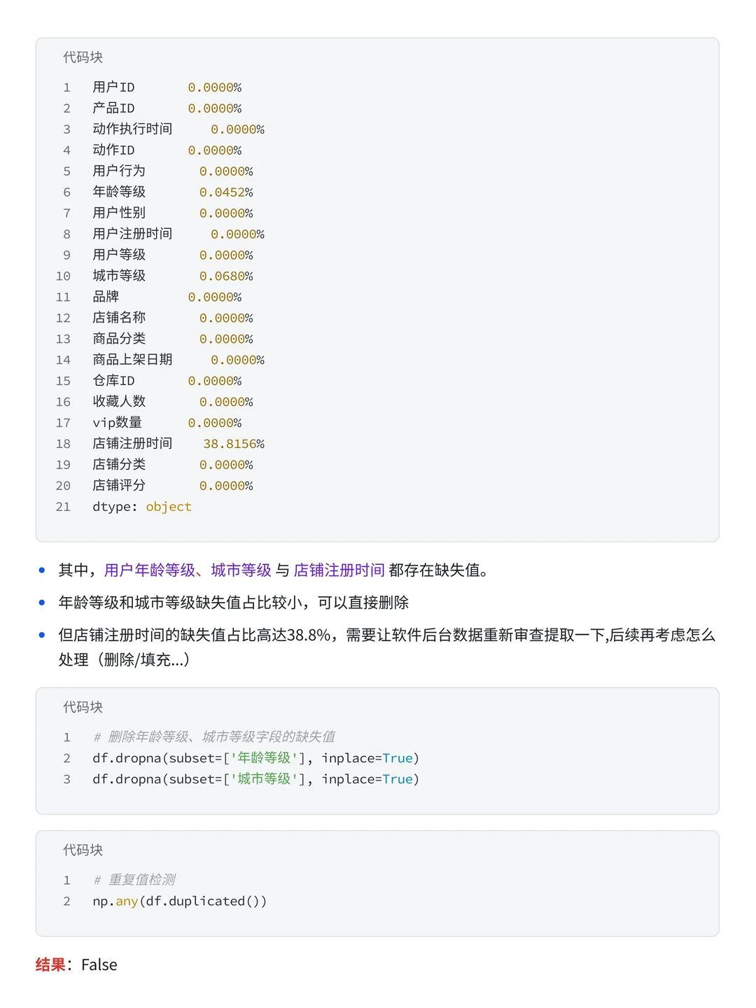 ‼️企业级项目 京东用户购买意向分析案例