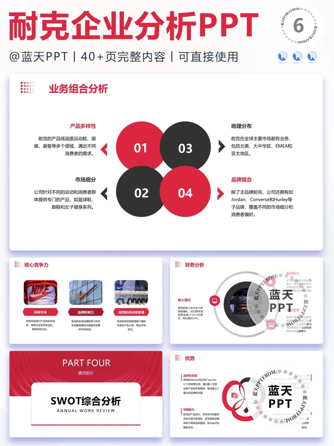 【001】耐克案例分析企业战略品牌营销PPT