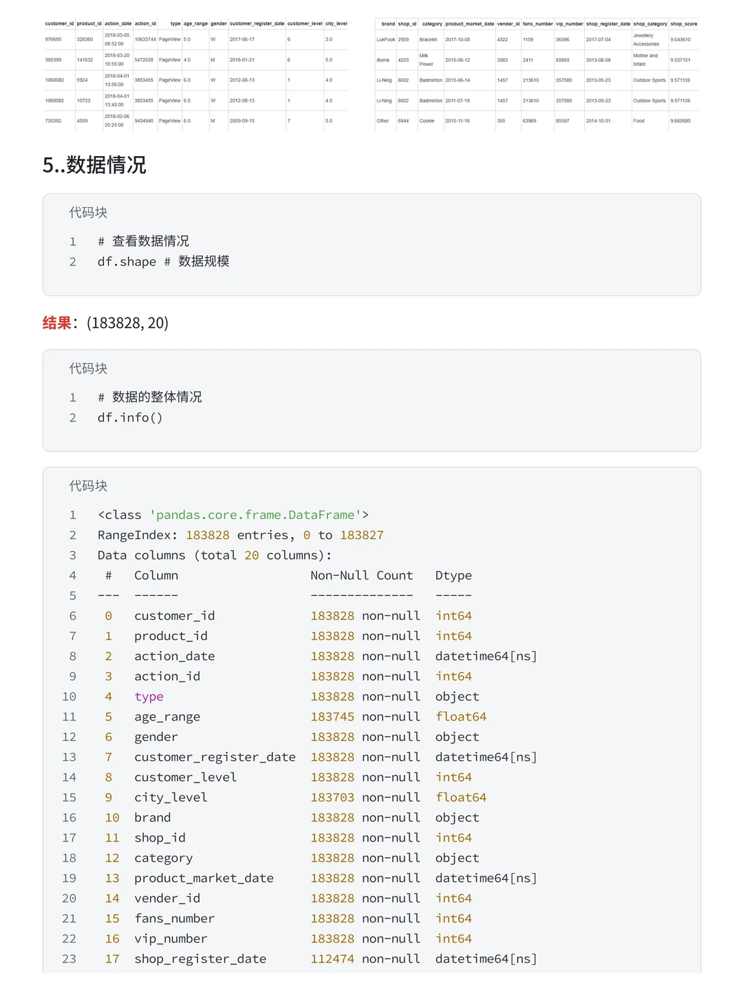 ‼️企业级项目 京东用户购买意向分析案例