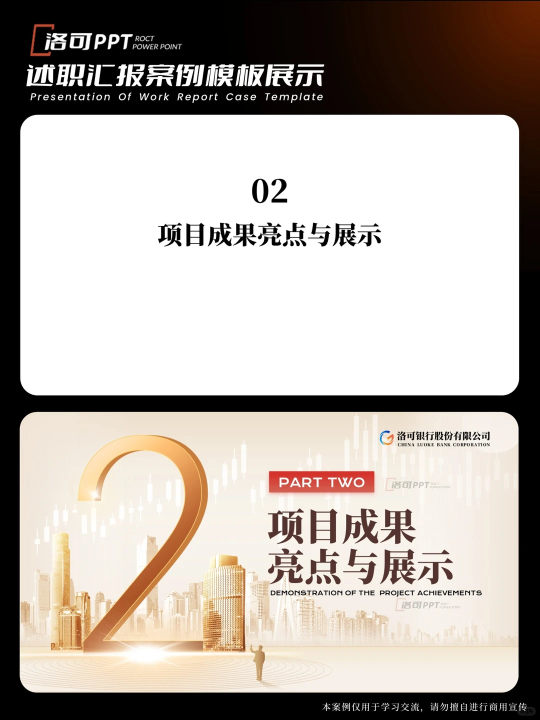 金融行业的年终工作汇报PPT领导看了都点赞