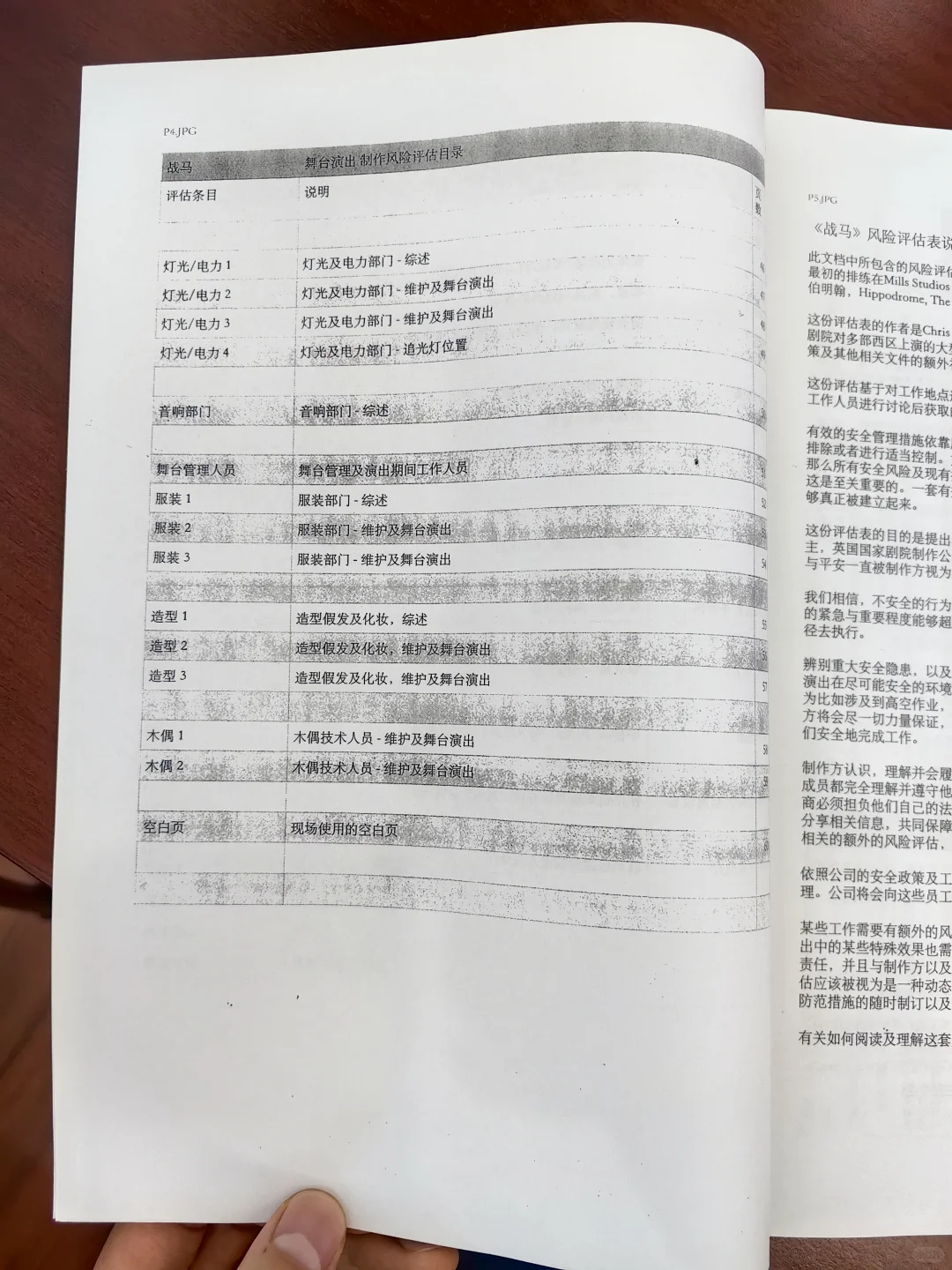 战马—矩阵分析法—风险评估