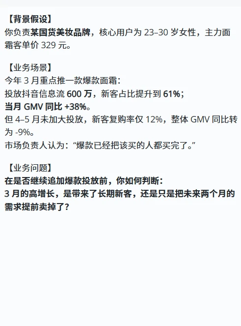 销量暴涨后暴跌？怎么计算透支还是真增长